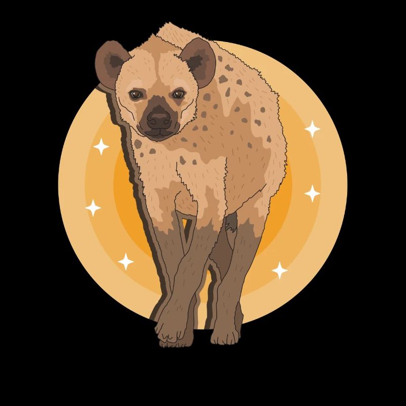 Hyäne Tüpfelhyäne Hyänen Geschenk