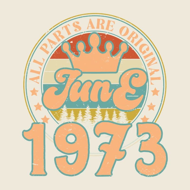 Juni 1973. Juni 1973 Geburtstagsgeschenk. Juni