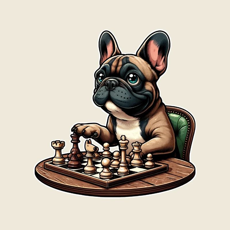 Bouledogue français d’échecs