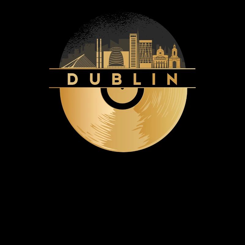 Disque Vinyle Disco Musique Skyline Dublin