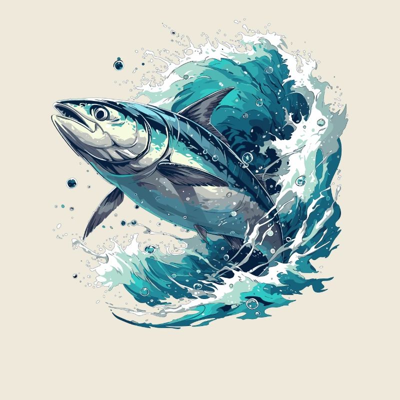 Tuna Thunfische Thunfisch