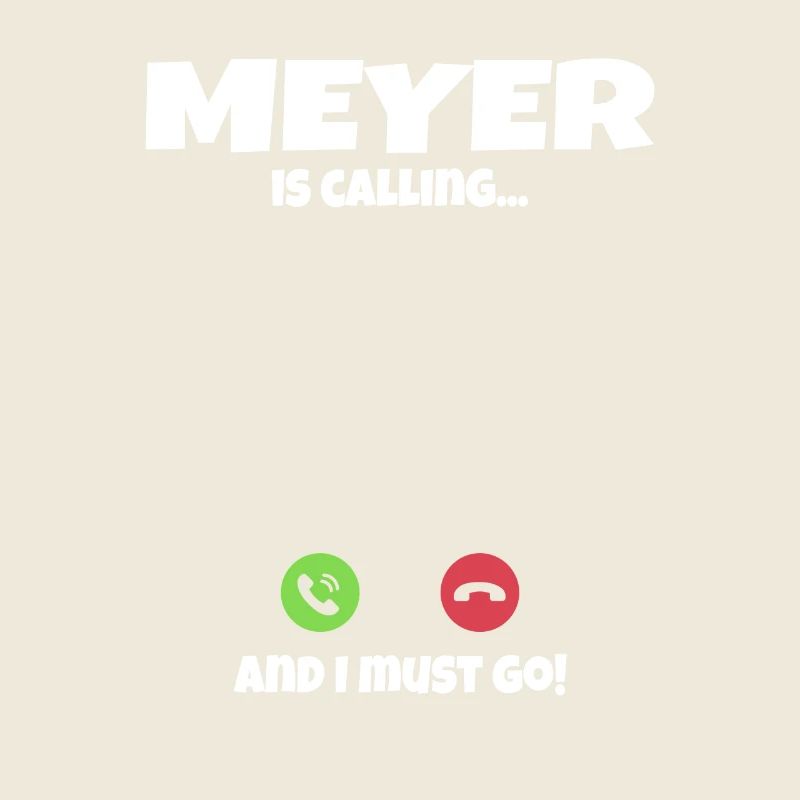 Meyer is calling ruft an Geschenkidee