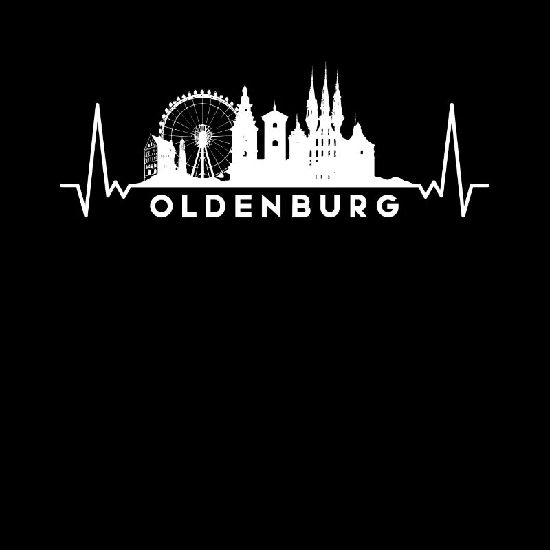 Heartbeat Skyline Germany Oldenburg
