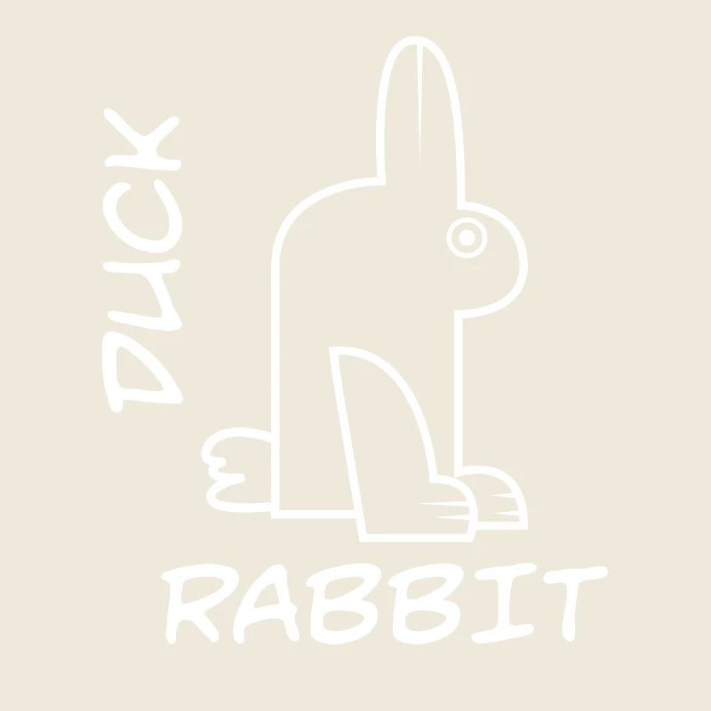 Rabbit Duck Meme Science Math Geek Philosophy