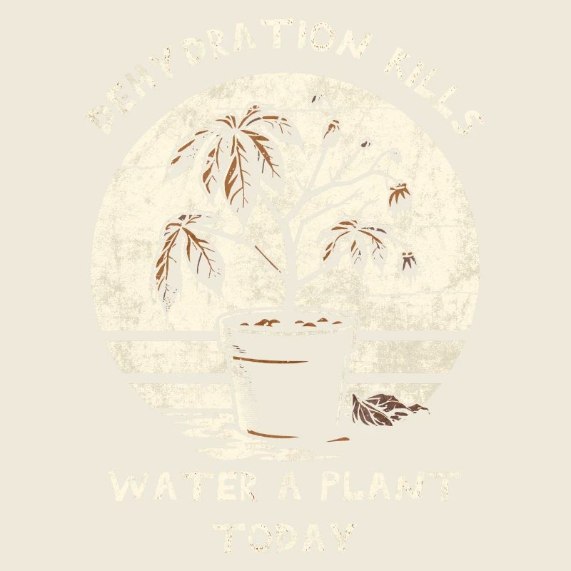 Dehydration Kills. Water A Plant Today.