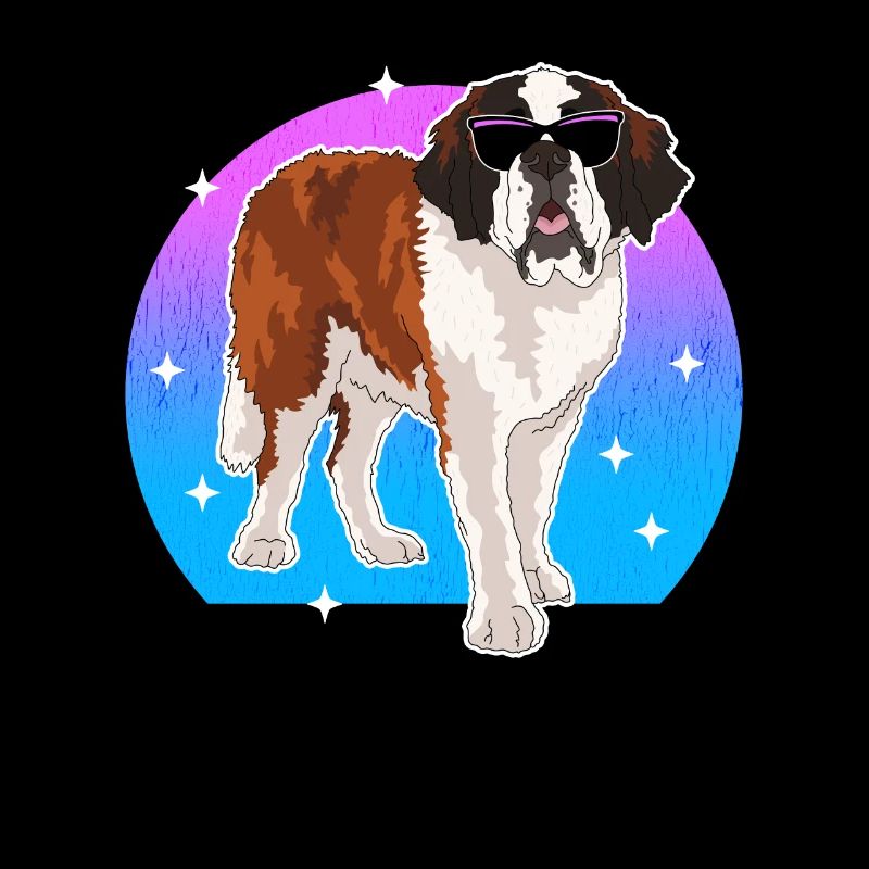 Bernhardiner Hunde St. Bernhardshund Geschenk