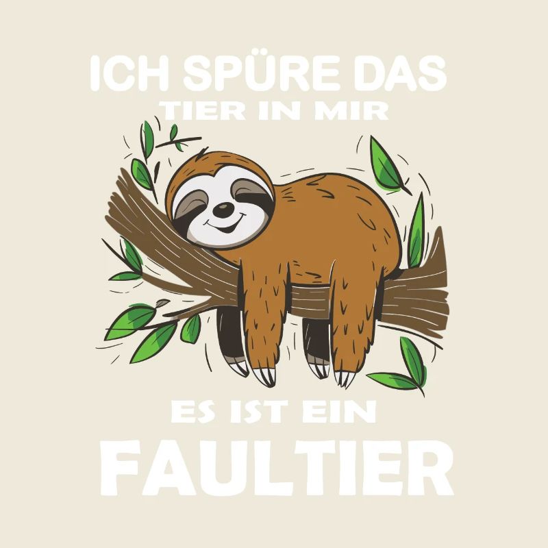 Funny sloth, no desire