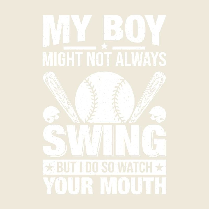 Baseball Mon garçon ne frappe pas toujours, moi