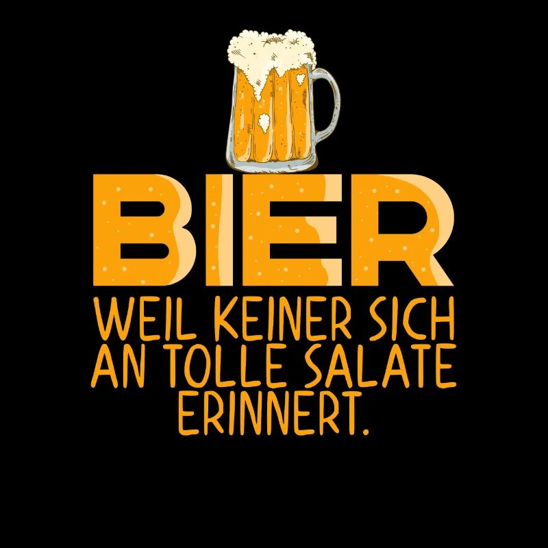 Bier Nicht Salat Lustiges Bier Design