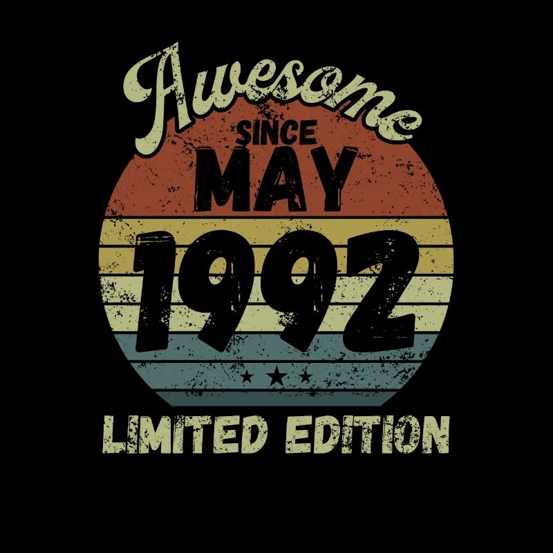 Awesome since May 1992 - Geburtstag