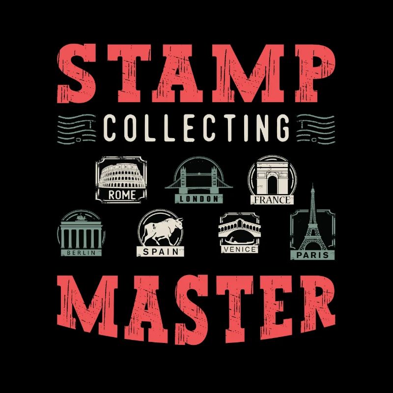 Stamp Collecting Master Philately Stamp Lover