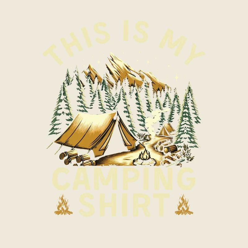 C’est ma chemise de camping
