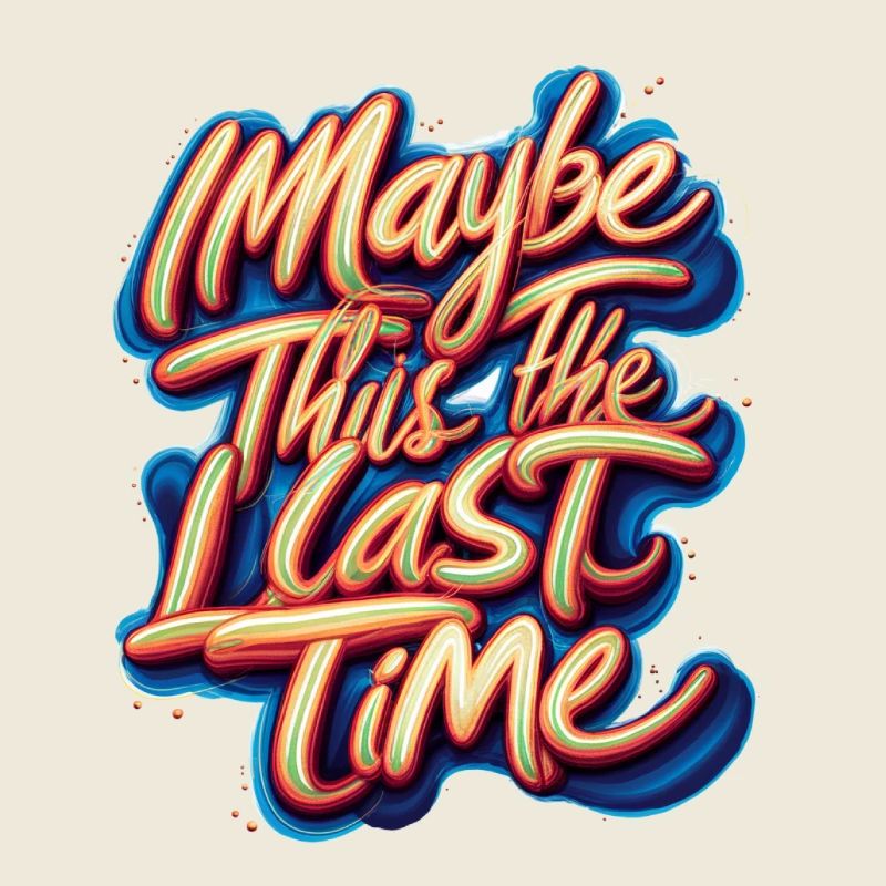 MAYBE THIS THE LAST TIME