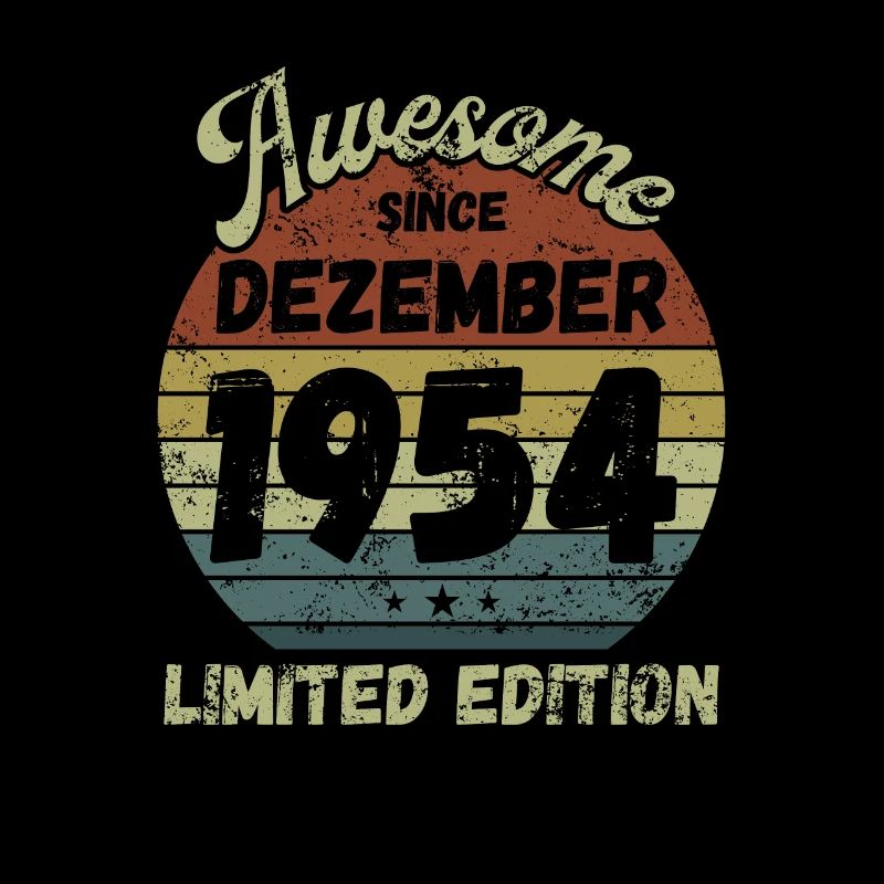 Awesome since December 1954 - Birthday