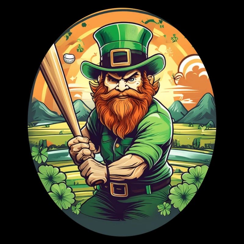 St. Patrick’s Day Shamrock Baseball