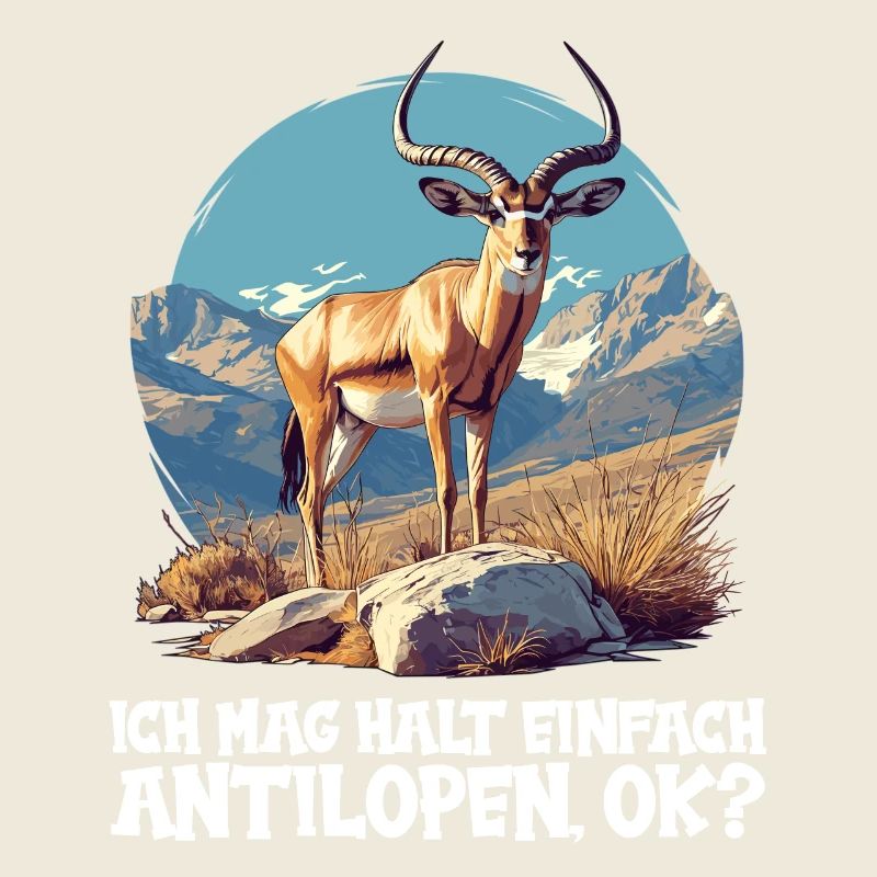 Antilope antilope antilope ouverte
