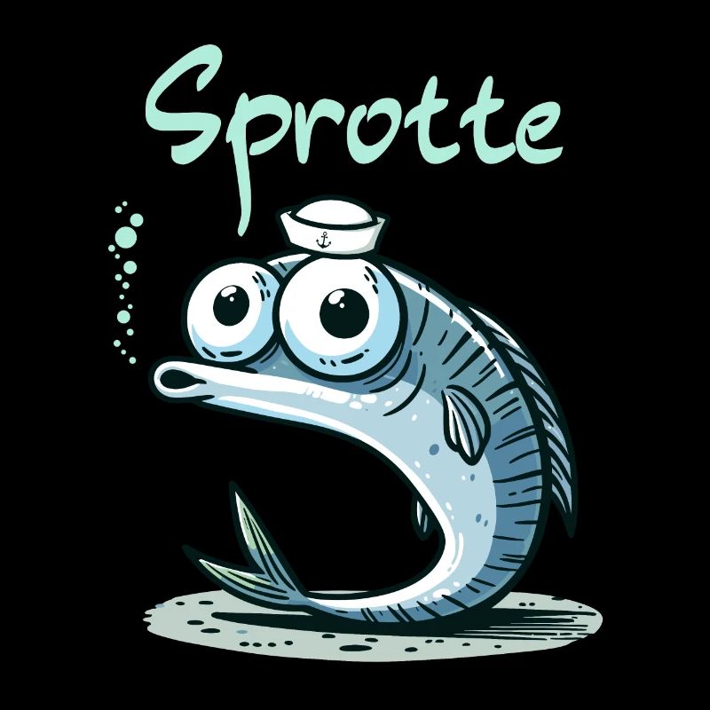Hambourg Kiel Sprotte Mer du Nord Poisson Drôle