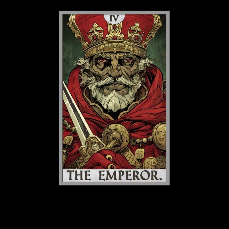 Tarotkarte The Emperor Der Herrscher