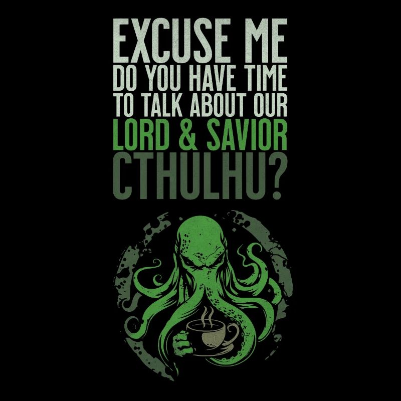 Lord & Savior Cthulhu Kult Lovecraft Necronomicon