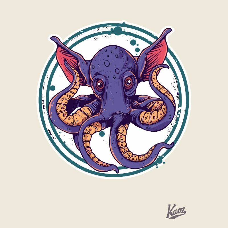 Funny, Weird Big Ears: Octopus Elephant