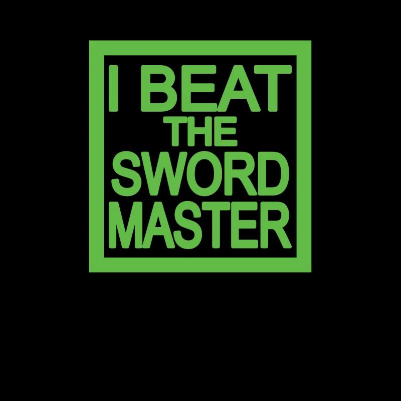 J’ai battu le maître de l’épée