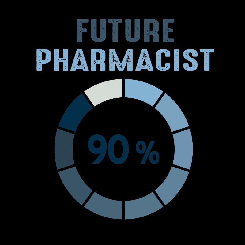 future vintage retro pharmacist pharmacy tech