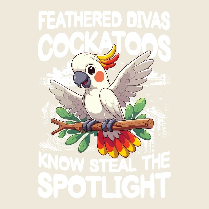 Featherd Divas Cockatoos Know Spotlight