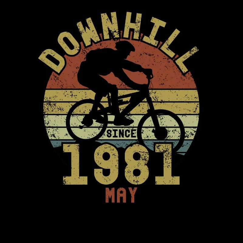 Anniversaire Vélo de descente Mai 1981