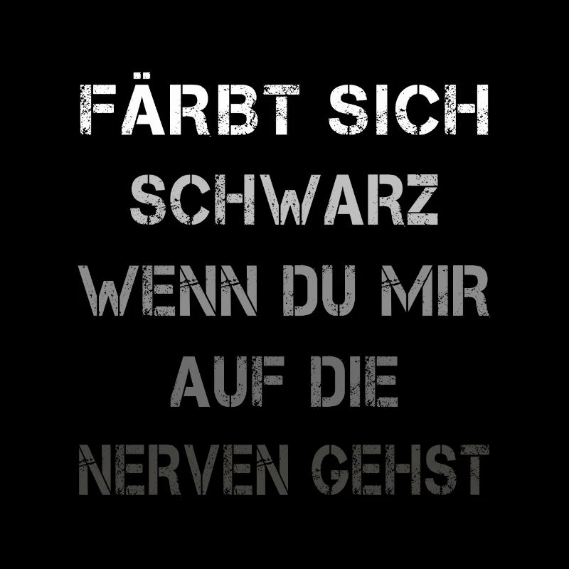Färbt sich Schwarz