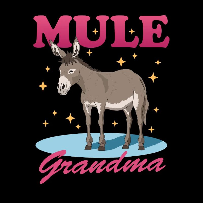Maultier Oma Maulesel Muli Maultiere Geschenk