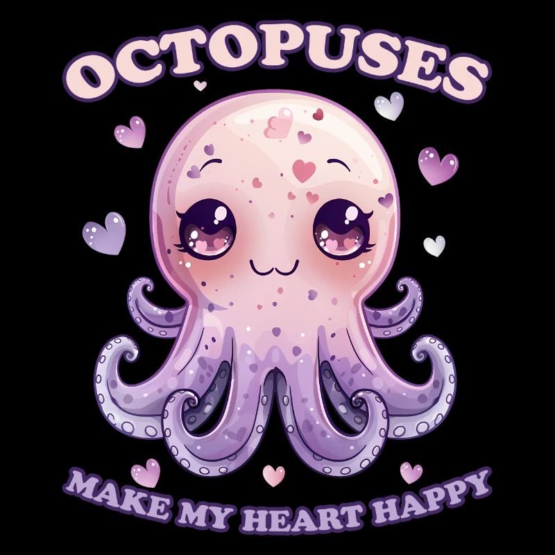 Funny Octopus Cephalopod Squid Gift