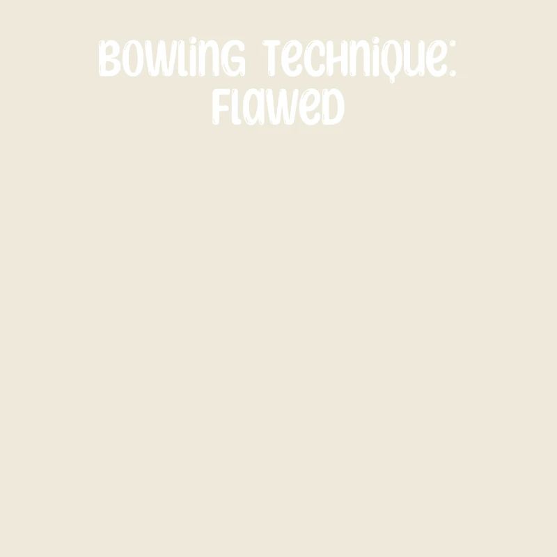 Bowling - Technique de bowling : Imparfaite