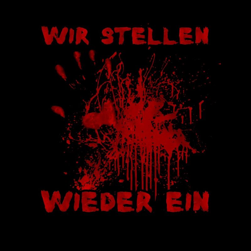Wir stellen wieder ein - Witziger Halloween Spruch