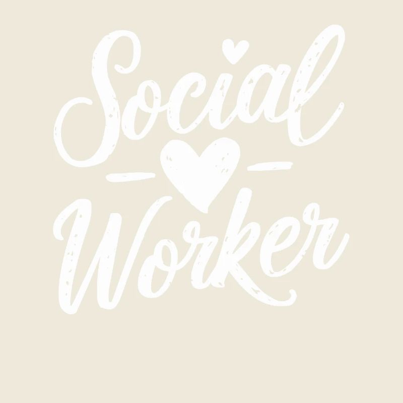 Social Worker Heart Social Work Love