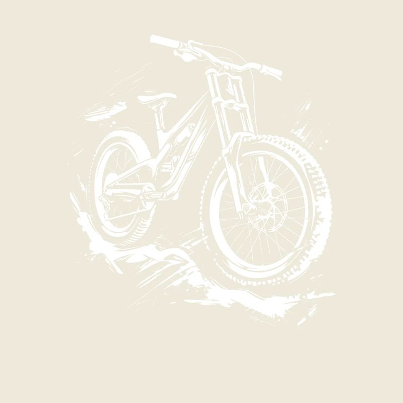 Mountain Biker Drawing