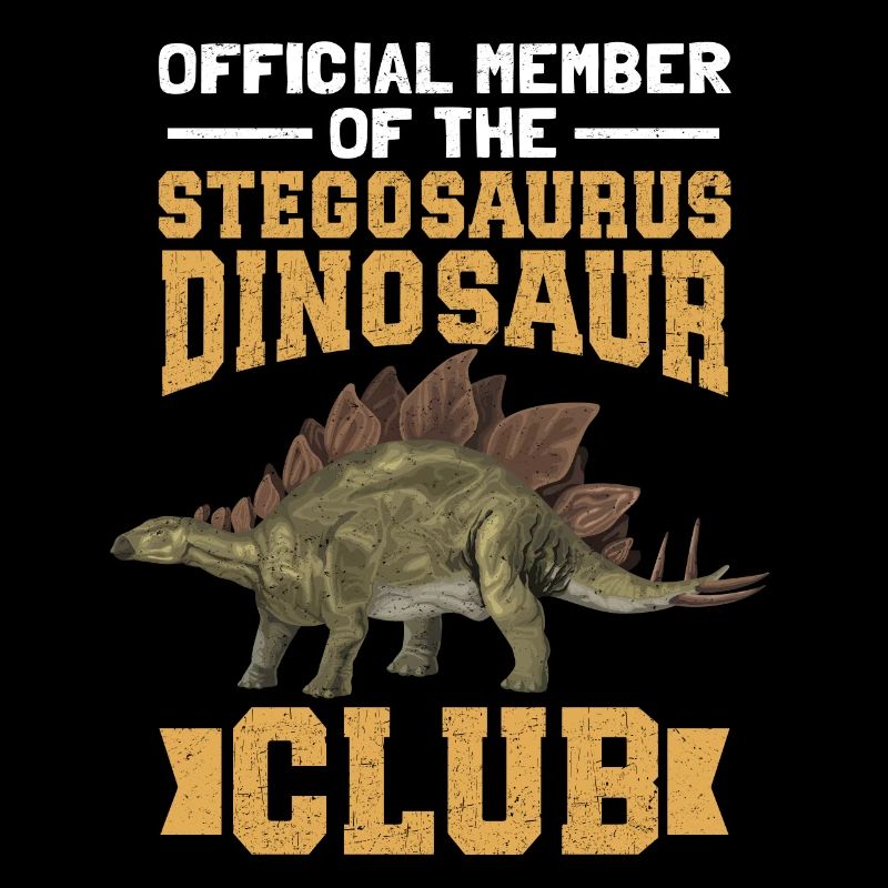 Stegosaurus Dinosaurier Dino Geschenk