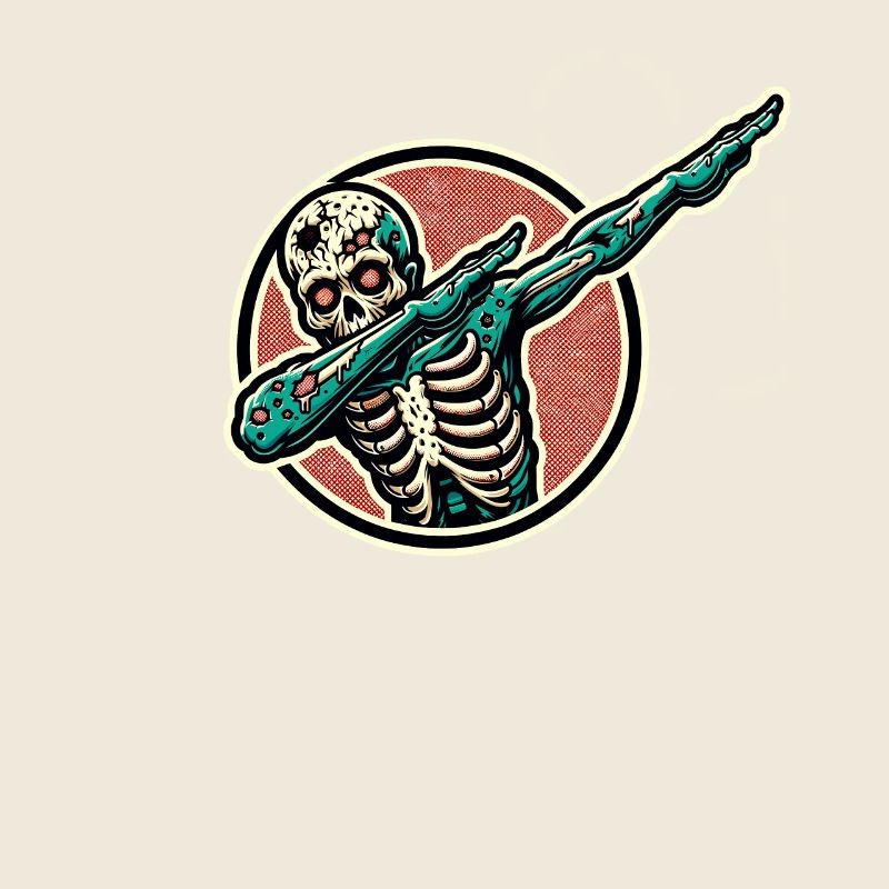 Dabbender Zombie Lustiges Dabbing Design