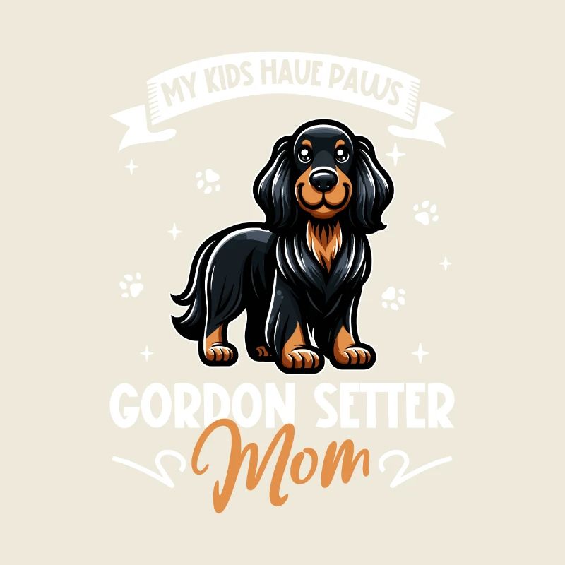 Gordon Setter Mom