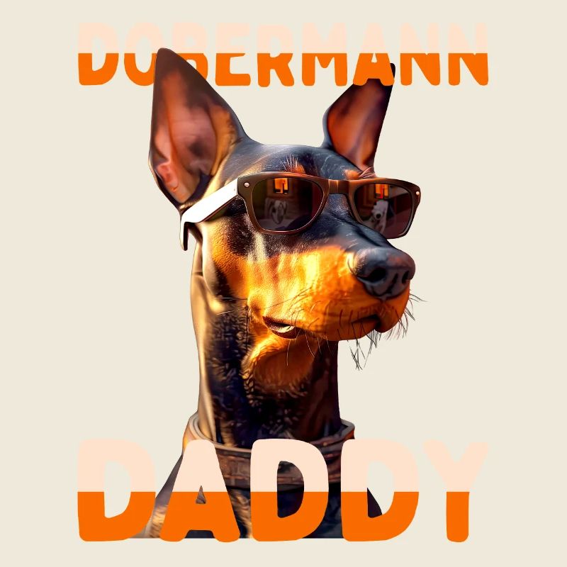Doberman Daddy Dad Dad Father's Day Dad Doberman
