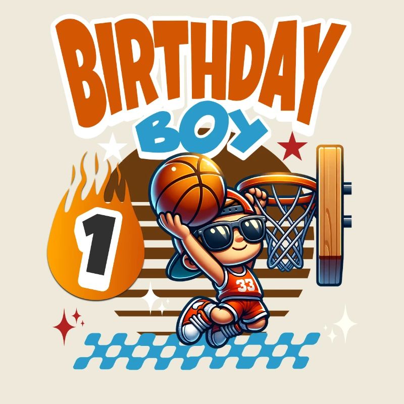 Basketball 1. Geburtstag