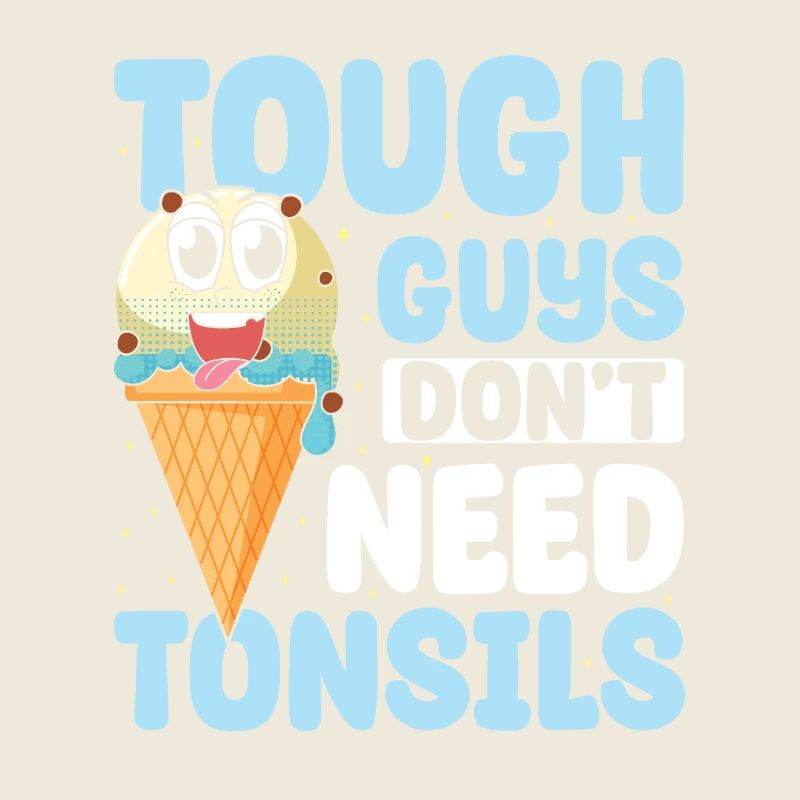 Guys don't need almonds! Tonsil surgery