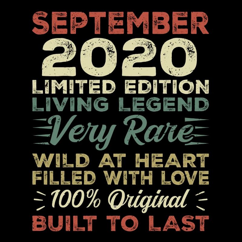 Anniversaire Septembre 2020 Edition Limitée Original