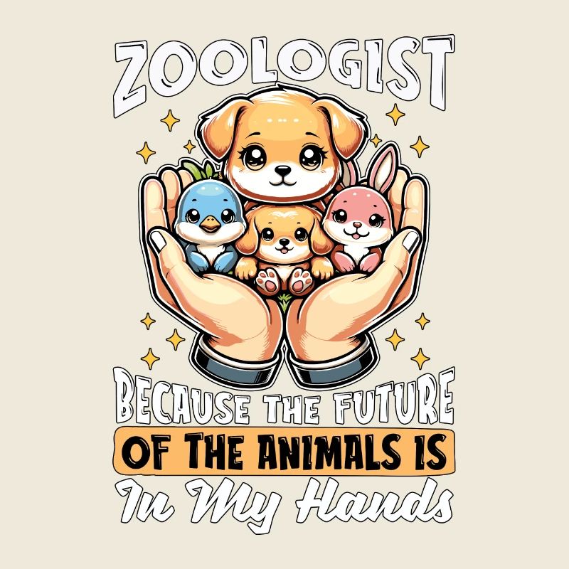 Zoologiste parce que le futur scientifique animalier
