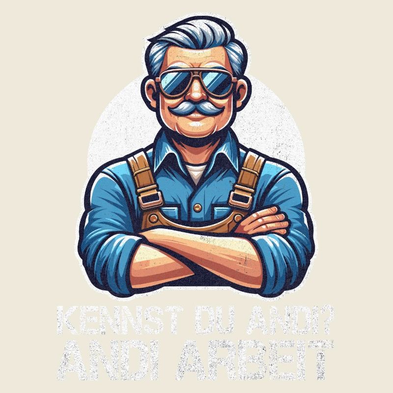 Handwerker Andi Arbeit Geschenk Sprüche Lustig