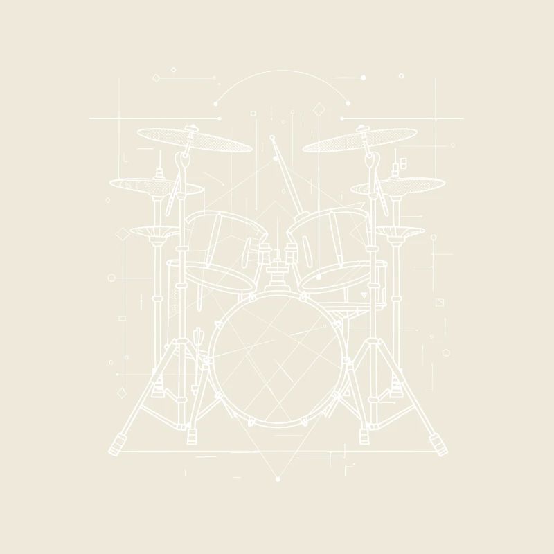 Drumkit Drawing
