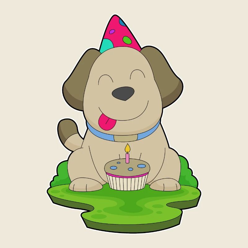 Dog Birthday Cake