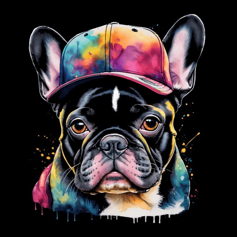 Bouledogue Français Snapback Cap Frenchie Dog