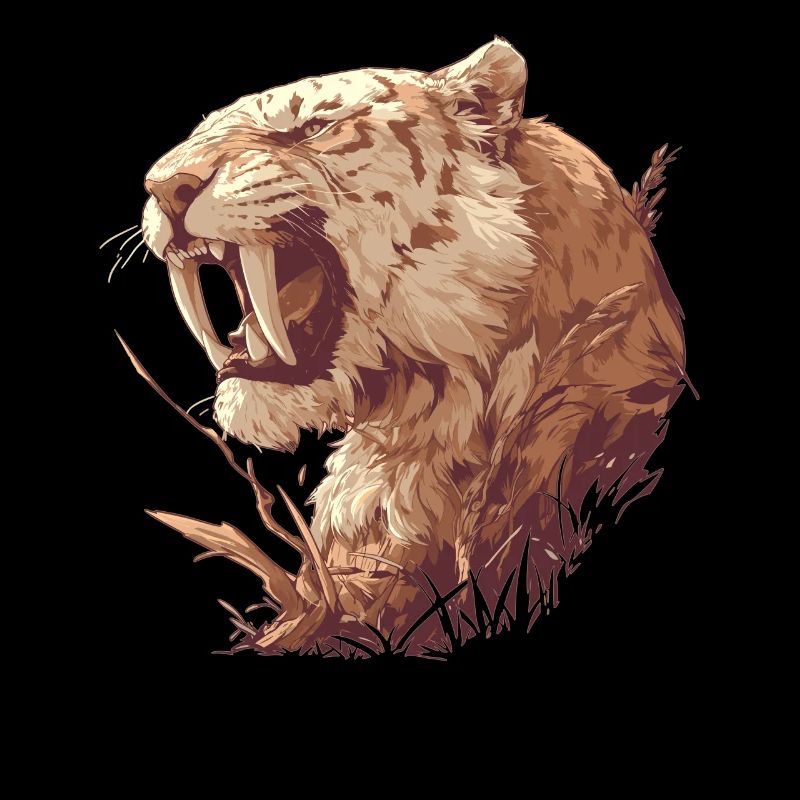 Saber-Toothed Tiger Sabertooth Tiger