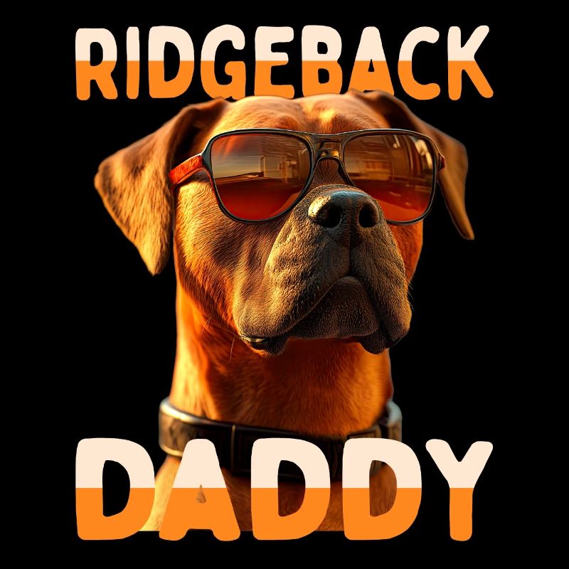 Rhodesian Ridgeback Daddy Dogs Dad Father's Day Dad
