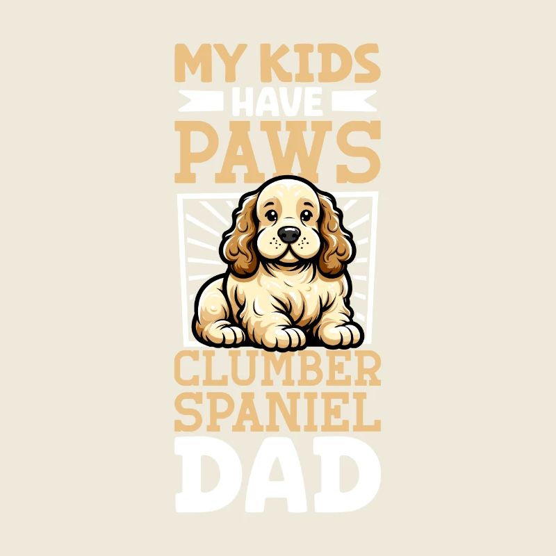 Clumber Spaniel Dad